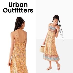 🌞URBAN OUTFITTERS Border Print Low Back Size S